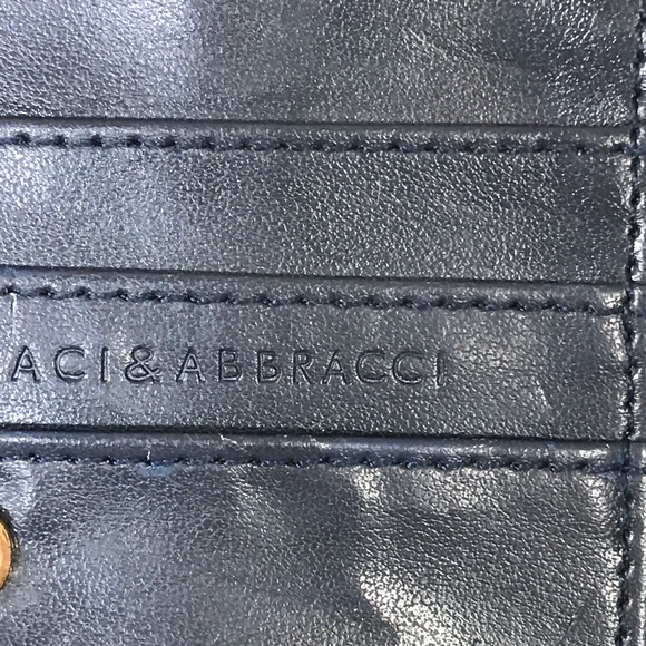 3/25$ Portefeuille vintage bleu marin - Picture 3 of 5